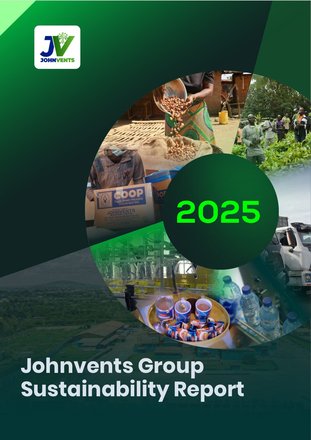 2025 Johnvents Group Sustainability Report cover